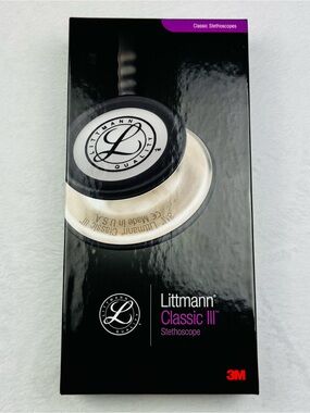 Littmann NWT Classic III Stethoscope. In the color plum. Brand new in the box.